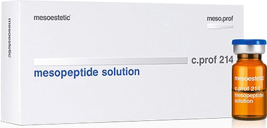 Peptide Meso-Cocktail - Mesoestetic C.prof 214 Mesopeptide Solution — photo N6