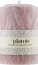 Fragrances, Perfumes, Cosmetics Decorative Palm Candle, mocha - Plamis