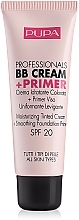 Fragrances, Perfumes, Cosmetics Foundation - Pupa Profesional bb Cream + Primer Tone-Cream