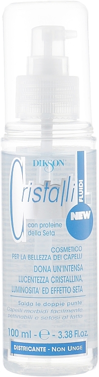 Silk Protein Crystal Fluid - Dikson Restorer Cristalli Fluidi — photo N3