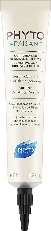 Anti-Itching Scalp Serum for Sensitive & Irritated Skin - Phyto Apaisant Anti-itch Treatment Serum — photo N2