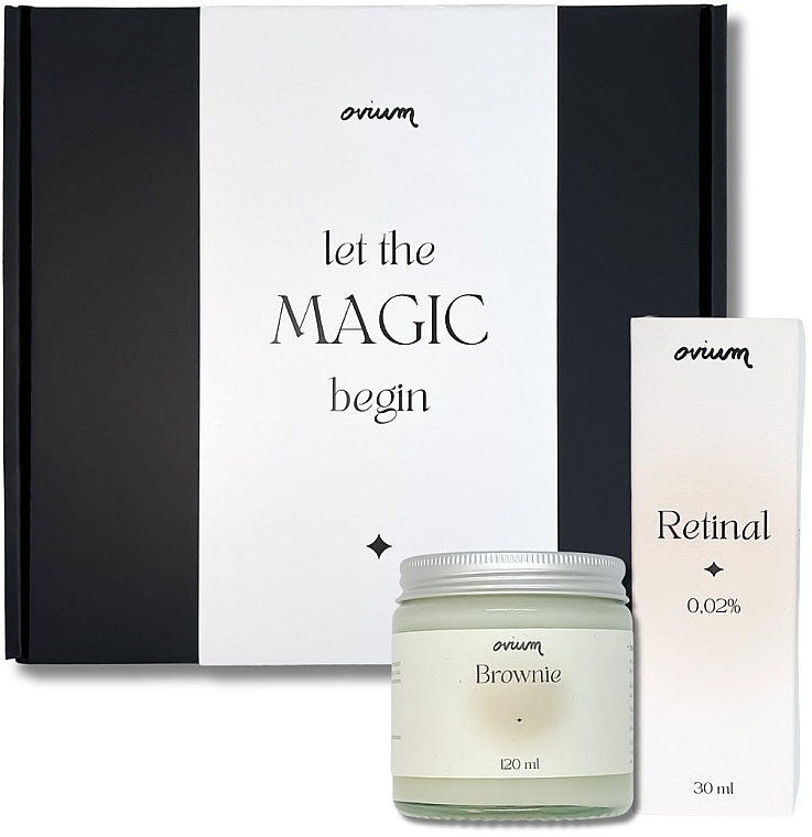 Set - Ovium Let The Magic Begin (cr/30ml + candle/120ml) — photo N1