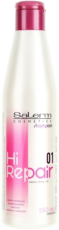 Anti-Aging Repairing Shampoo - Salerm Hi-Repair Shampoo — photo N1