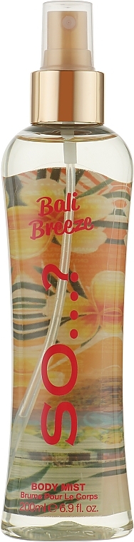 Body Spray - So…? Bali Breeze Body Mist — photo N1