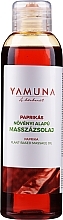 Fragrances, Perfumes, Cosmetics Massage Oil "Paprika" - Yamuna Paprika Plant Based Massage Oil