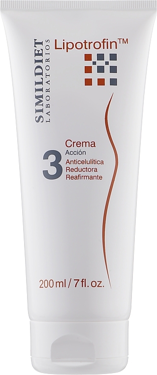 Firming Anti-Cellulite Cream - Simildiet Laboratorios Lipotrofin Crema — photo N1