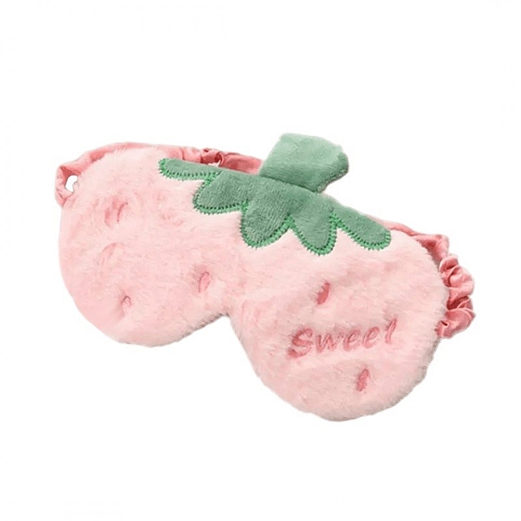 Sweet Strawberry Sleep Mask, light pink - Ecarla — photo N1