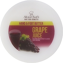 Fragrances, Perfumes, Cosmetics Grape Juice Hand & Foot Cream - Hristina Cosmetics Stani Chef's Grape Juice Hand & Foot Butter