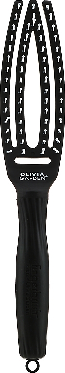 Brush - Olivia Garden Finger Brush Small Black — photo N1