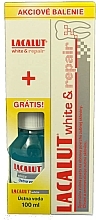 Fragrances, Perfumes, Cosmetics Set - Lacalut White & Repair Set (t/paste/75ml + balm/100ml)