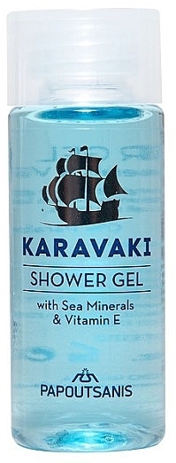 Shower Gel with Marine Minerals & Pro-Vitamin B5 - Papoutsanis Karavaki Shower Gel With Sea Mineral & Pro-Vitamin B5 — photo N1