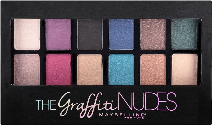 Eyeshadow Palette - Maybelline New York Graffiti Nudes Eyeshadow Palette — photo N1