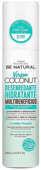Detangling Moisturizer - Be Natural Virgin Coconut Moisturizing Detangling Treatment — photo N1
