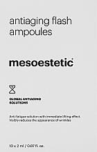 Rejuvenating Ampoules - Mesoestetic Antiaging Flash — photo N1