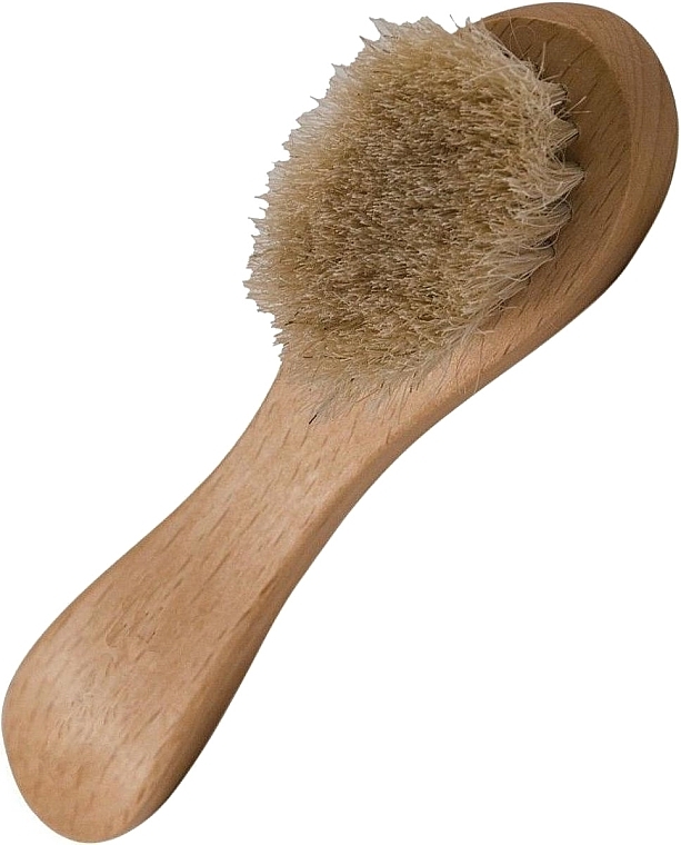 Face Brush, pony fiber - Naturae Donum Facial Cleansing Brush — photo N2