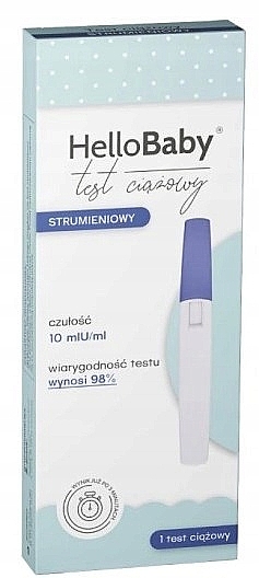 Inkjet Pregnancy Test - Ziololek Hello Baby Pregnancy Test — photo N1