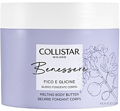 Fragrances, Perfumes, Cosmetics Melting Body Butter - Collistar Benessere Fico E Glicine Melting Body Butter