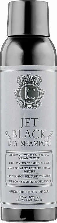 Dry Shampoo for Dark Hair - Lavish Care Dry Shampoo Jet Black — photo N1