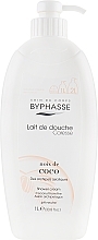 Shower Cream "Coconut" - Byphasse Caresse Shower Cream Coconut  — photo N2