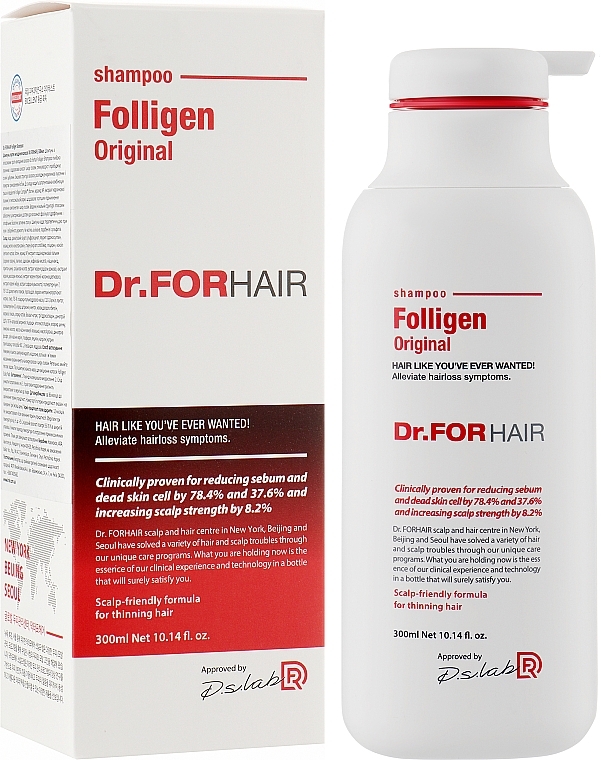 Firming Anti-Hair Loss Shampoo - Dr.FORHAIR Folligen Original Shampoo — photo N2