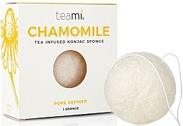 Fragrances, Perfumes, Cosmetics Konjac Face Sponge, white - Teami