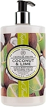 Fragrances, Perfumes, Cosmetics Coconut & Lime Hand & Body Lotion - The Somerset Toiletry Co. Tropical Fruits