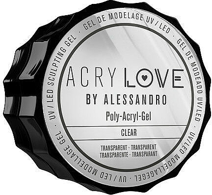 Polyacrylic Nail Gel - Alessandro International AcryLove Poly-Acryl-Gel — photo N12