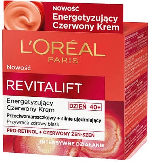 Red Day Cream - L`Oreal Revitalift Red Cream 40+ — photo N2