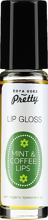 Mint & Coffee Lip Gloss - Zoya Goes Lip Gloss — photo N1