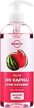 Fragrances, Perfumes, Cosmetics Watermelon Bath & Shower Foam - Novame Juicy Watermelon