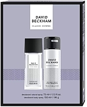 Fragrances, Perfumes, Cosmetics David Beckham Classic Homme - Set (deo/spray/75 ml + deo/150 ml)
