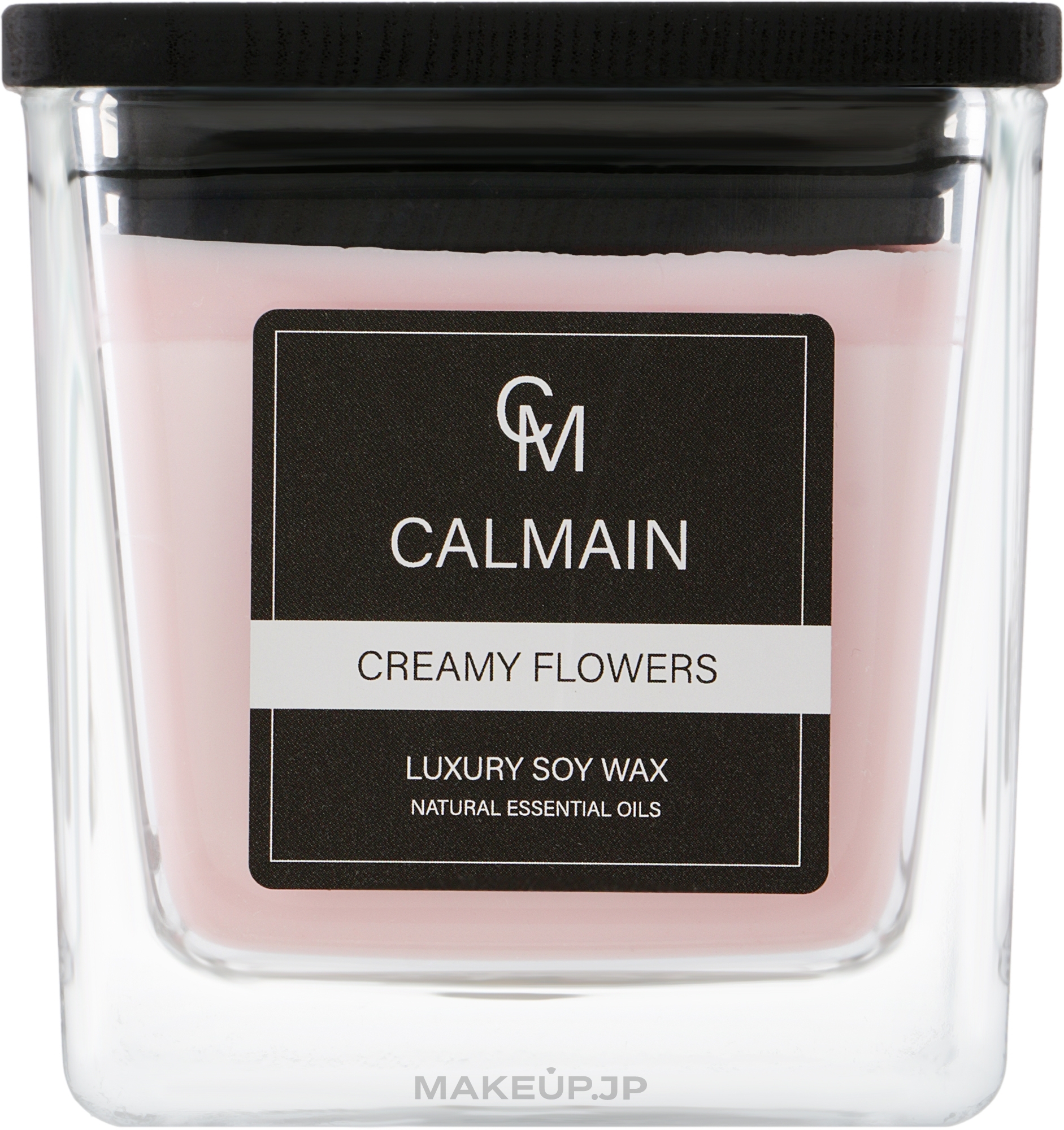 Scented Candle "Creamy Flowers" - Calmain Candles Creamy Flowers — photo 220 g