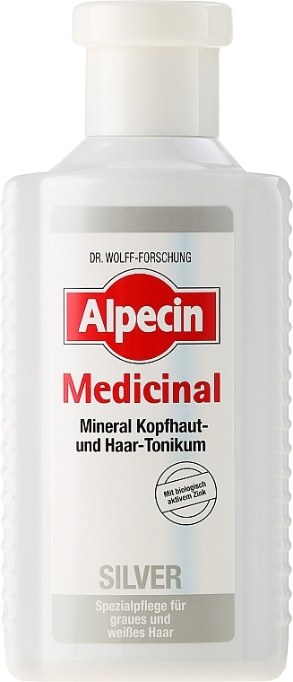 Anti-Yellow Tonic for Gray Hair - Alpecin Medicinal Silver — photo N6