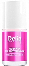 Fragrances, Perfumes, Cosmetics Vitamin Nail Cocktail - Delia Cosmetics Active Multivitamin Nail Conditioner