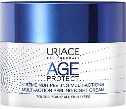 Fragrances, Perfumes, Cosmetics Multi-Action Peeling Night Cream - Uriage Age Protect Multi-Action Peeling Night Cream