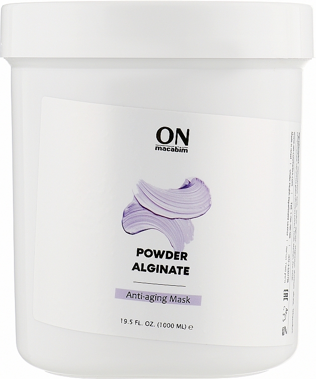 Alginate Mask "Anti-Aging" - Onmacabim Powder Alginate Anti-Aging Algae Mask — photo N1