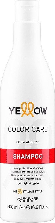 Colour Protection Shampoo - Yellow Color Care Shampoo — photo N1