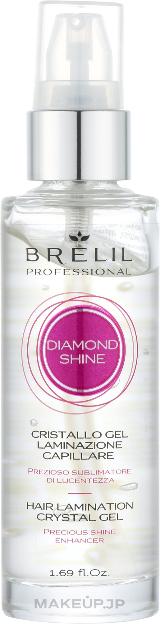 Hair Gel - Brelil Cristallo Gel Laminazione Capillare — photo 50 ml