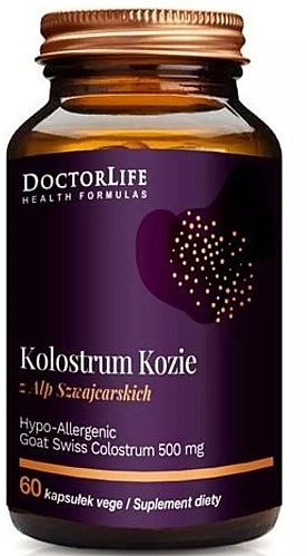 Dietary Supplement 'Goat Colostrum' - Doctor Life Kolostrum Kozie — photo N1