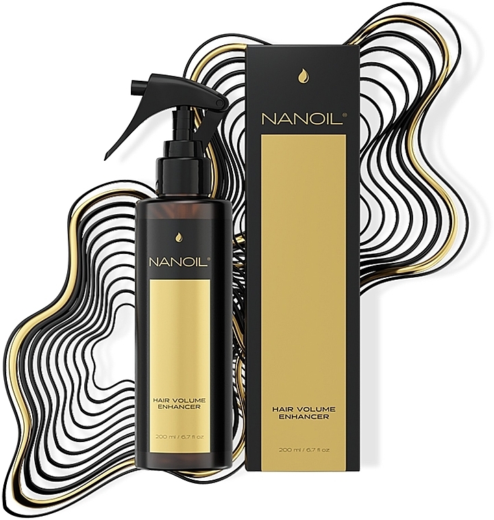 Volume Hair Spray - Nanoil Volume Enhance Spray — photo N4