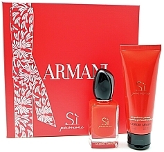 Fragrances, Perfumes, Cosmetics Giorgio Armani Si Passione - Set (edp/30ml + b/lot/75ml)