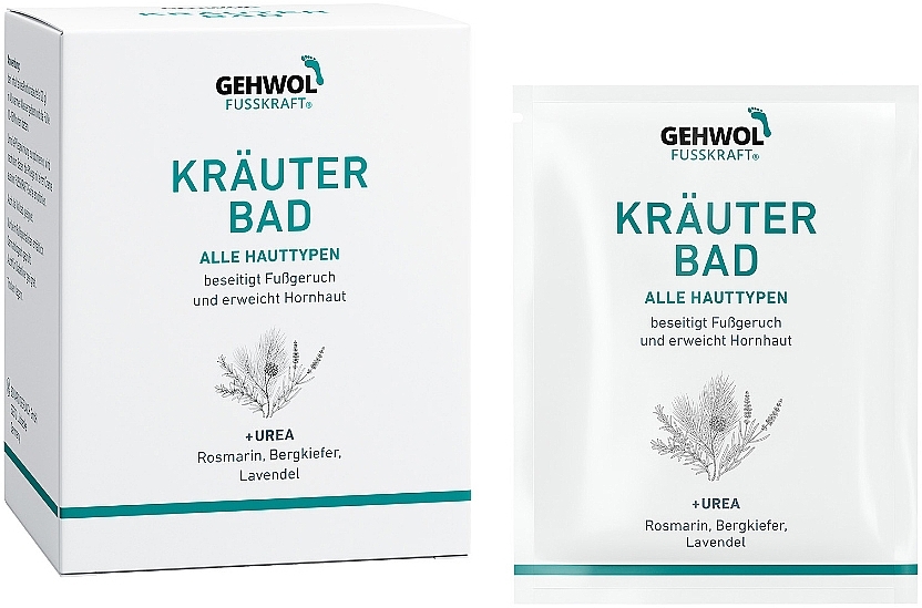 Rosemary, Pine, Lavender & Urea Foot Bath - Gehwol Fusskraft — photo N1