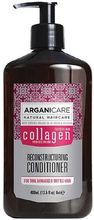 Set - Arganicare Collagen Set (shm/400ml + condt/400ml) — photo N3