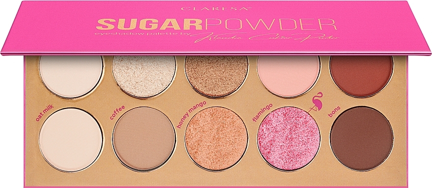 Eyeshadow Palette - Claresa Sugarpowder Eyeshadow Palette — photo N1