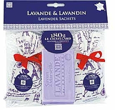 Fragrances, Perfumes, Cosmetics Set "Lavender" - Le Chatelard 1802 Paris Lavander (pouch/2x18g + soap/100g)