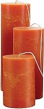 Fragrances, Perfumes, Cosmetics Giardino Benessere Set 3 Scented Welcome Candles Amber - Candle Set