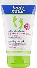 Fragrances, Perfumes, Cosmetics Anti-Fatigue Cooling Foot Cream - Body Natur Cold Gel