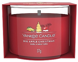 Mini Scented Candle - Yankee Candle Big Apple Christmas — photo N1