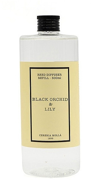 Fragrance Diffuser Refill - Cereria Molla Black Orchid & Lily — photo N1