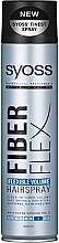 Hair Spray "Flexible Volume" - Syoss Fiber Flex Flexible Volume Hair Spray — photo N1